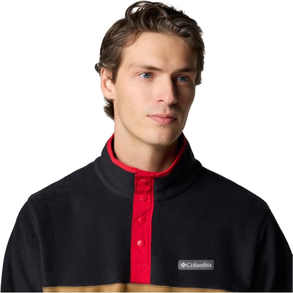 Sweat polaire COLUMBIA STEENS MOUNTAIN HALF SNAP II DELTA/BLACK/MOUNTAIN RED