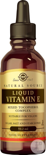 Solgar Liquid Vitamine E Complex Gouttes Flacon 59,2ml