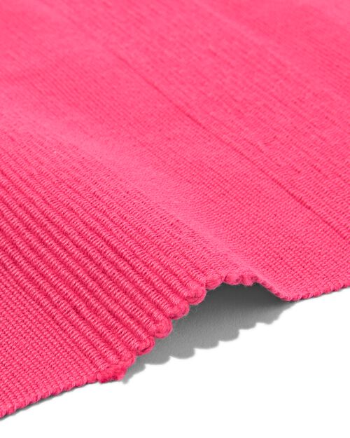 set de table 35x45cm coton rose côtelé