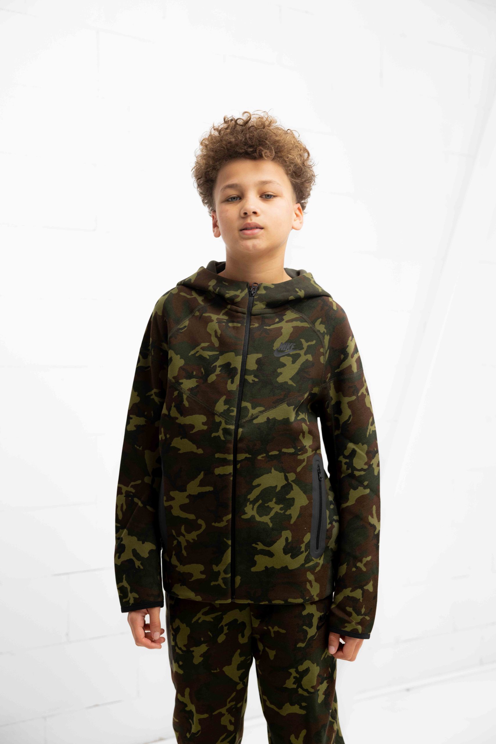 Nike Tech Fleece Trainingspak Kids Camo