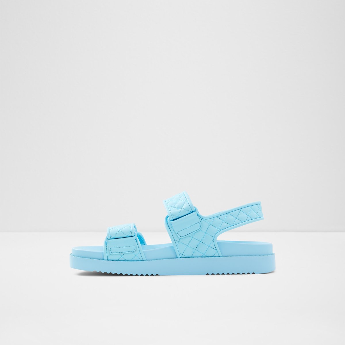 Eowiliwia Bright Blue Women Flat Sandals