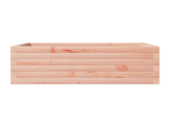 Jardinière bac lit surélevé bois marron 90 x 60 x 23 cm 02_0038010