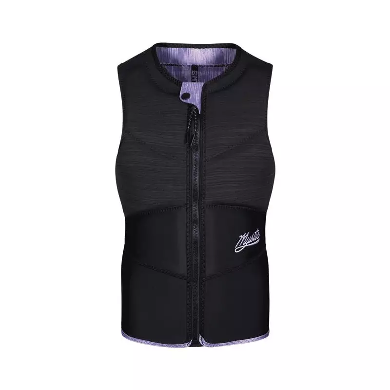Gilet impact kitesurf/windsurf femme MYSTIC Diva Front Zip Black