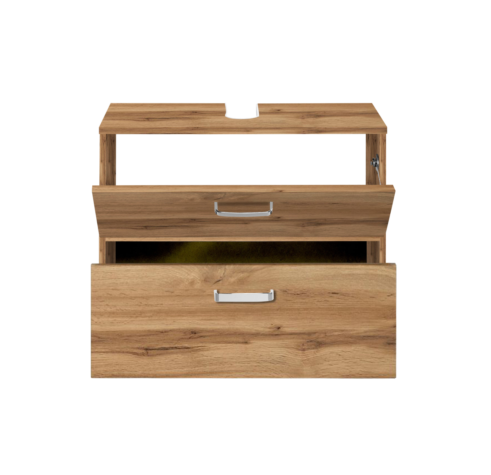 Waschbeckenunterschrank BOLOGNA - Wotan Eiche - 70 cm