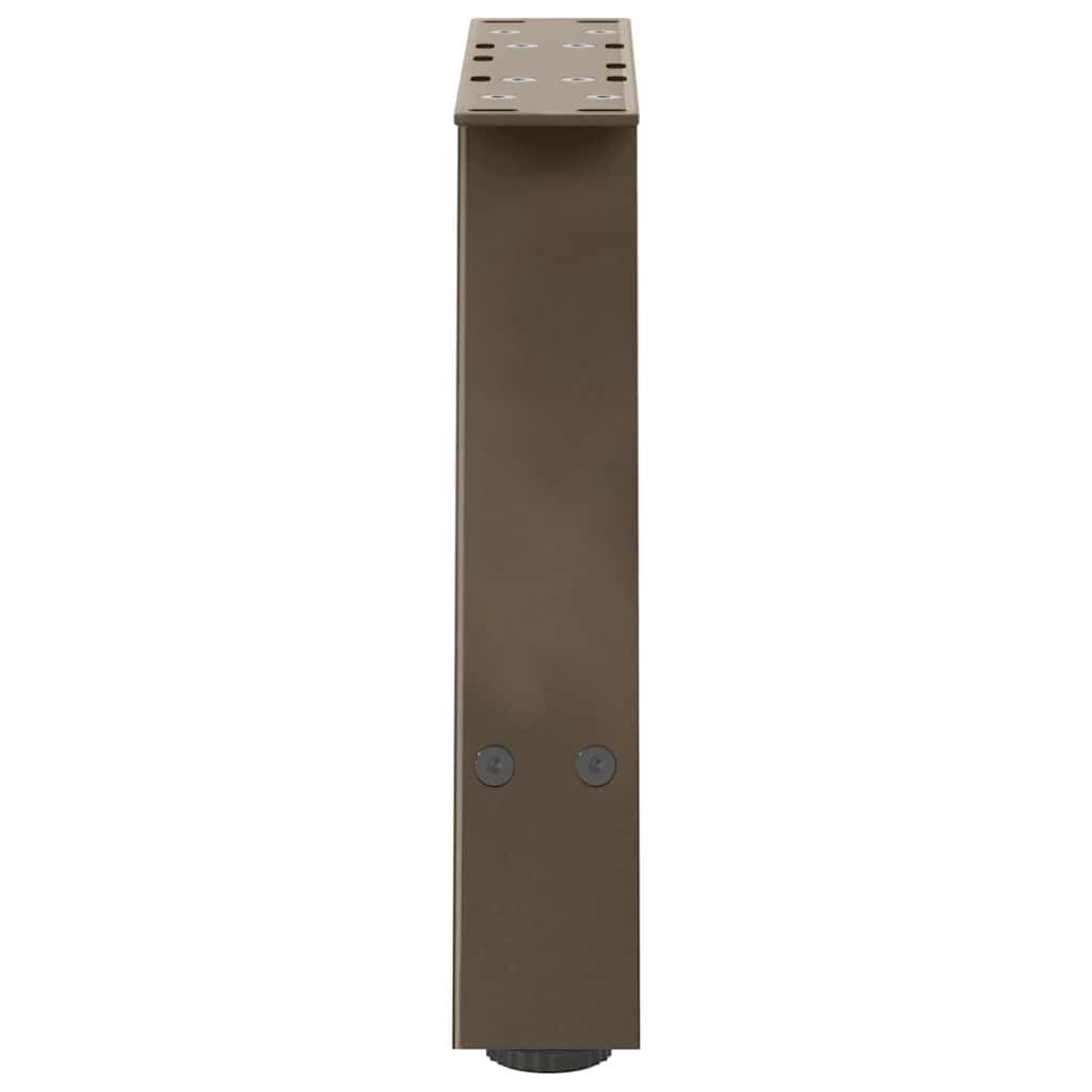 vidaXL A-vormige salontafelpoten 2 stuks 30x(30-31) cm staal