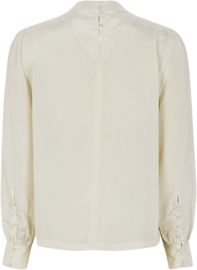 Soft Rebels SRNikki Highneck Blouse Arctic wolf