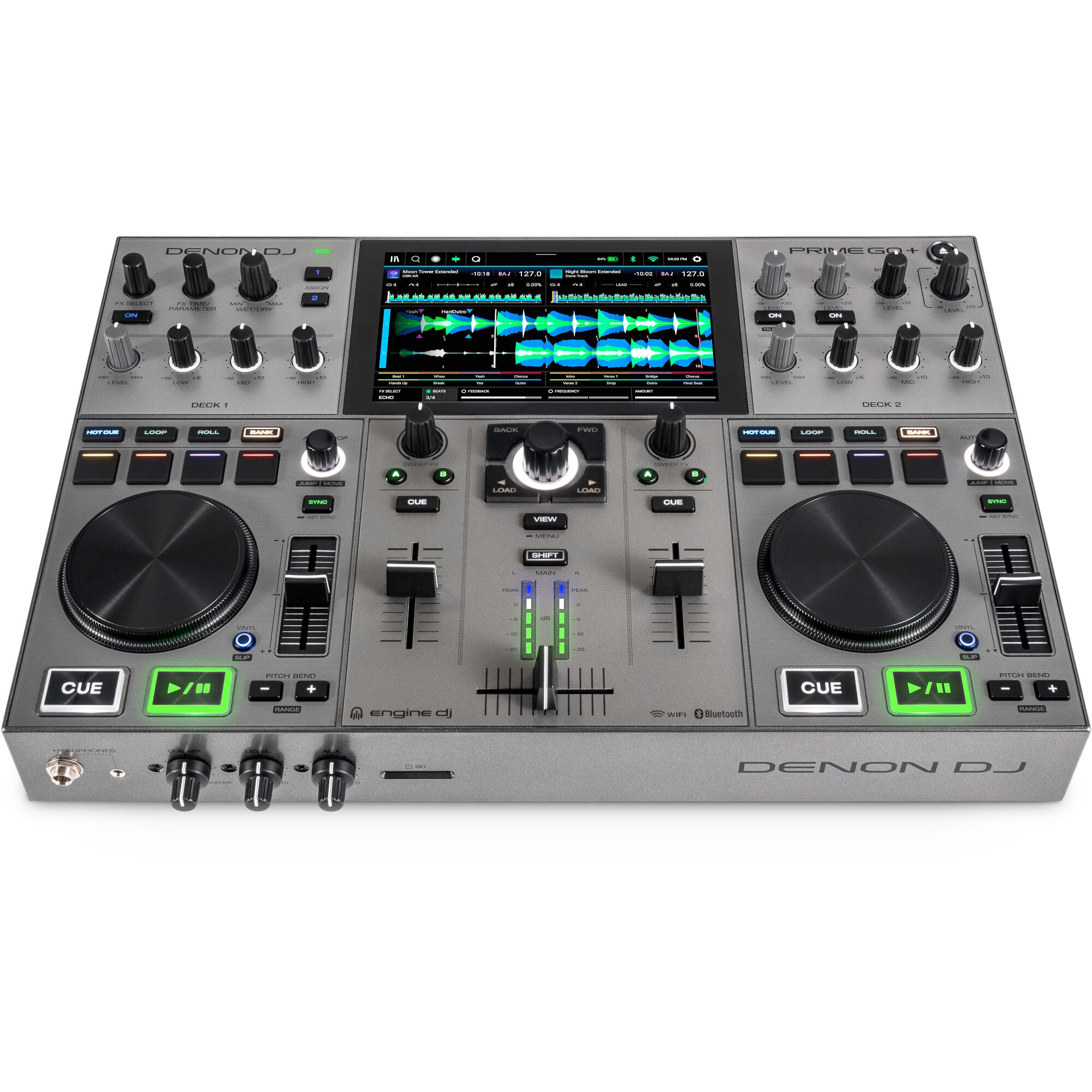 Denon DJ PRIME GO+ digitale DJ controller