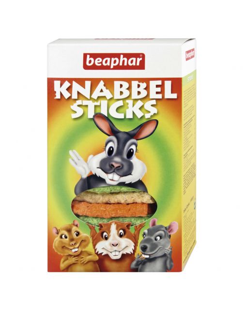 Beaphar Knabbelsticks - Knaagdiersnack - 150 g