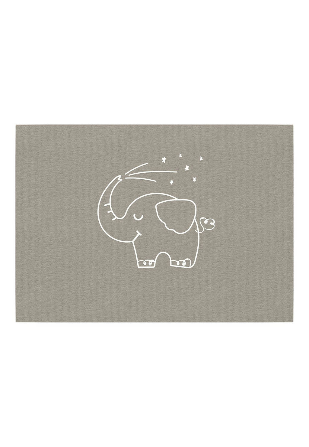 NAME IT baby pyjama NBNNIGHTSUIT - set van 2 met streepdessin grijsgroen