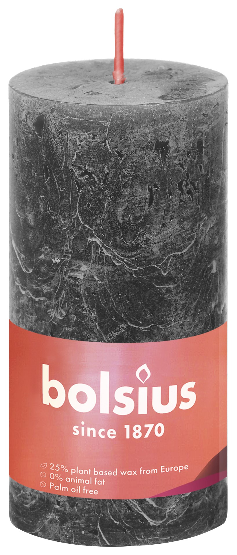 Bolsius Rustiekkaars 100/50 Stormygrey (1 stuk)