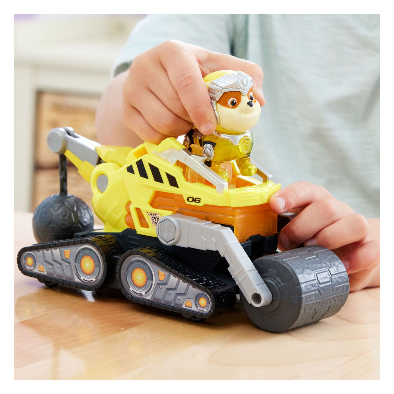 PAW Patrol The Mighty Movie Reddingsvoertuig - Rubble