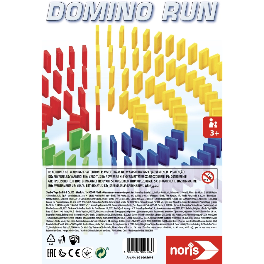 Noris Domino Run 200 Steine