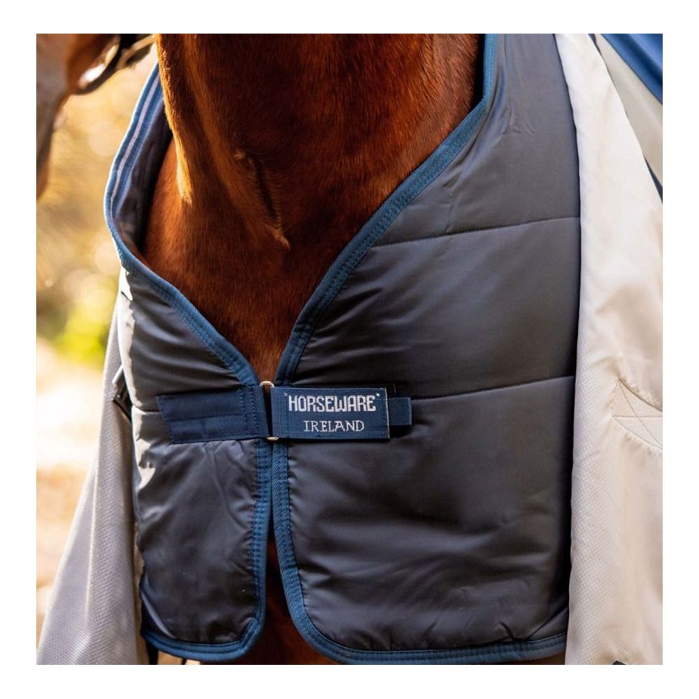 Horseware RAMBO AUTUMN SERIES 900G 100G - Couverture de paddock navy/grey