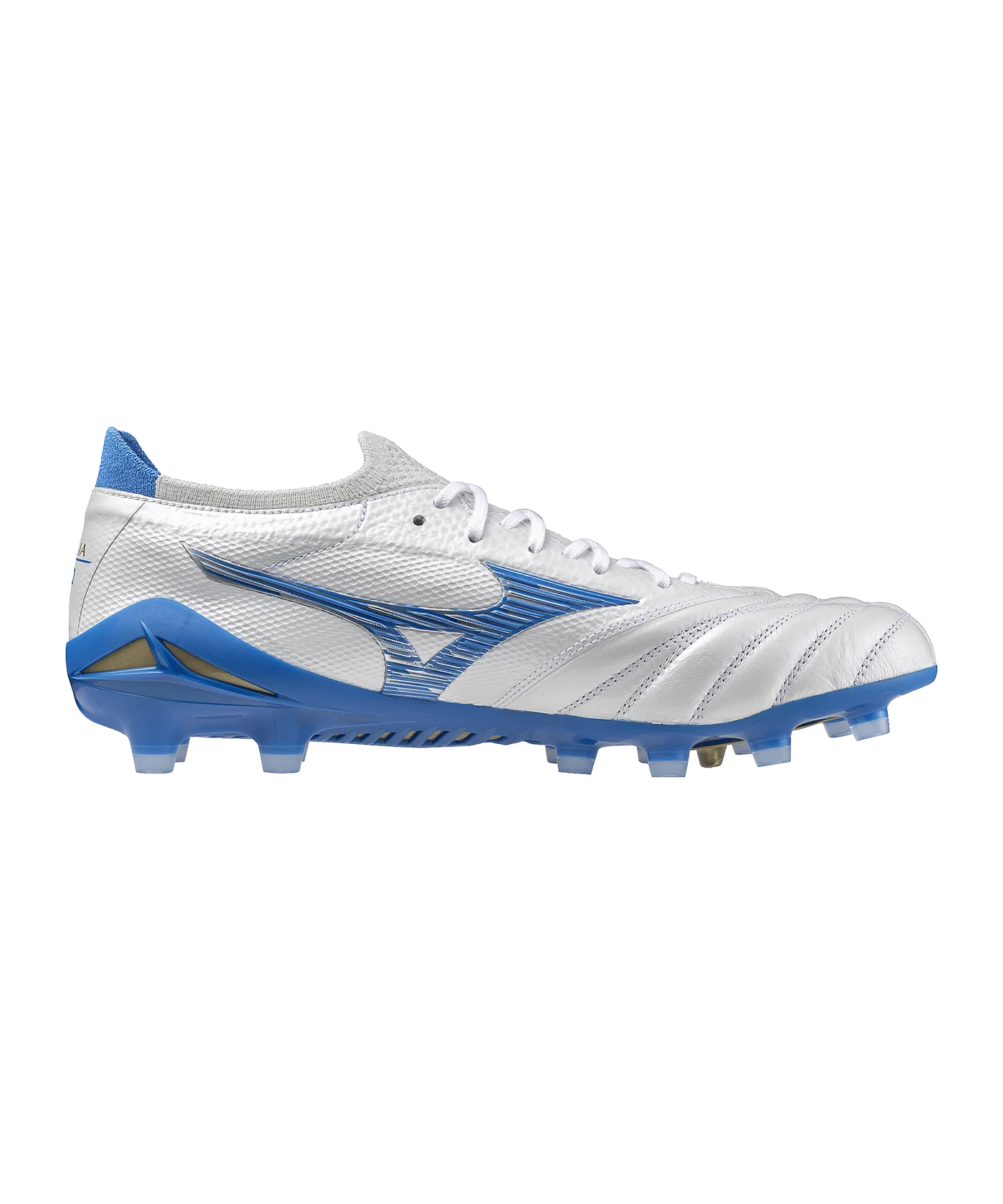 Mizuno Morelia Neo IV Beta Made in Japan FG Mugen Weiss Blau F25