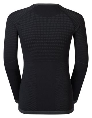 Maillot Manches Longues Odlo Performance Warm Noir Enfant