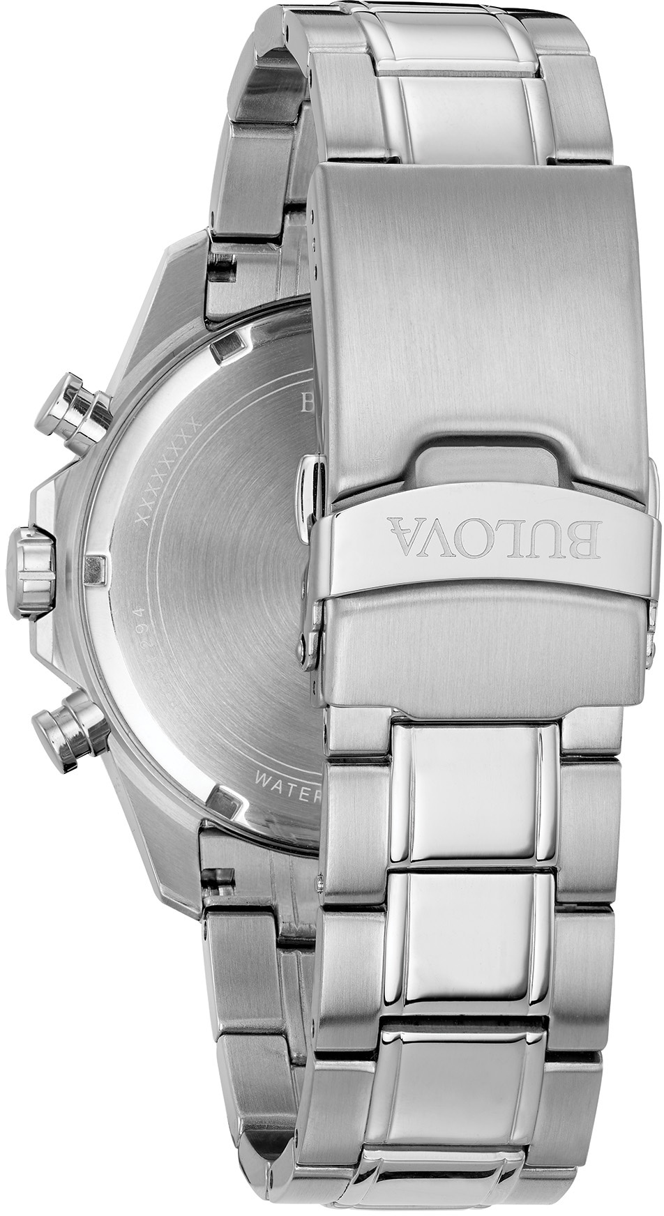 Bulova Chronograph »Marine Star« Armbanduhr, Quarzuhr, Herrenuhr, Edelstahlarmband, Datum
