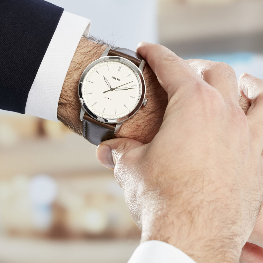 Montre Fossil The Minimalist Beige