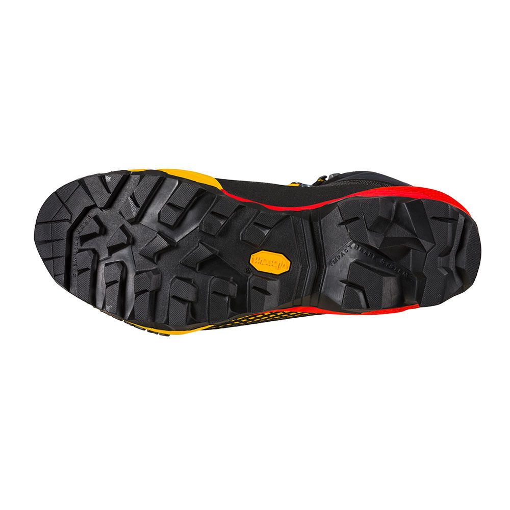 La Sportiva AEQUILIBRIUM ST GTX - Chaussures alpinisme Homme black/yellow