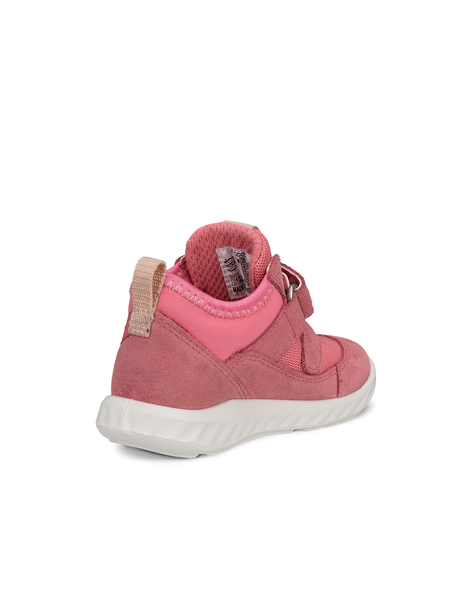 ECCO SP.1 LITE INFANT Kinder Sneaker aus Veloursleder Pink