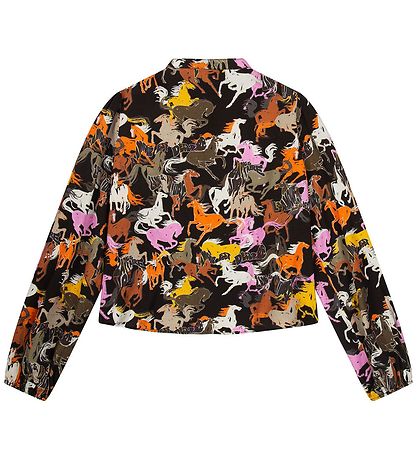 Zadig & Voltaire Hemd - Wild Sound - Schwarz m. Pferde