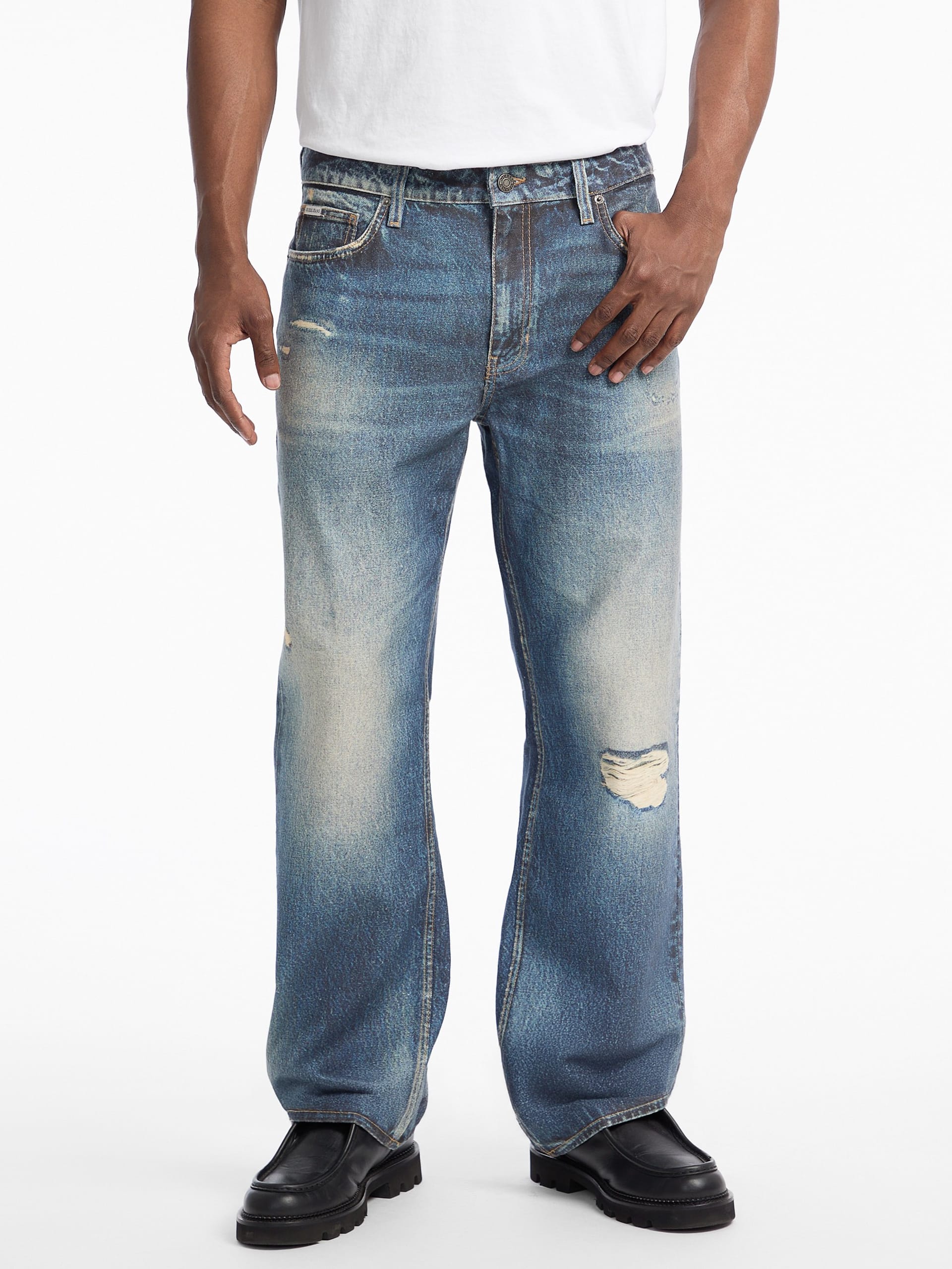 Calça jeans G18 Relaxada