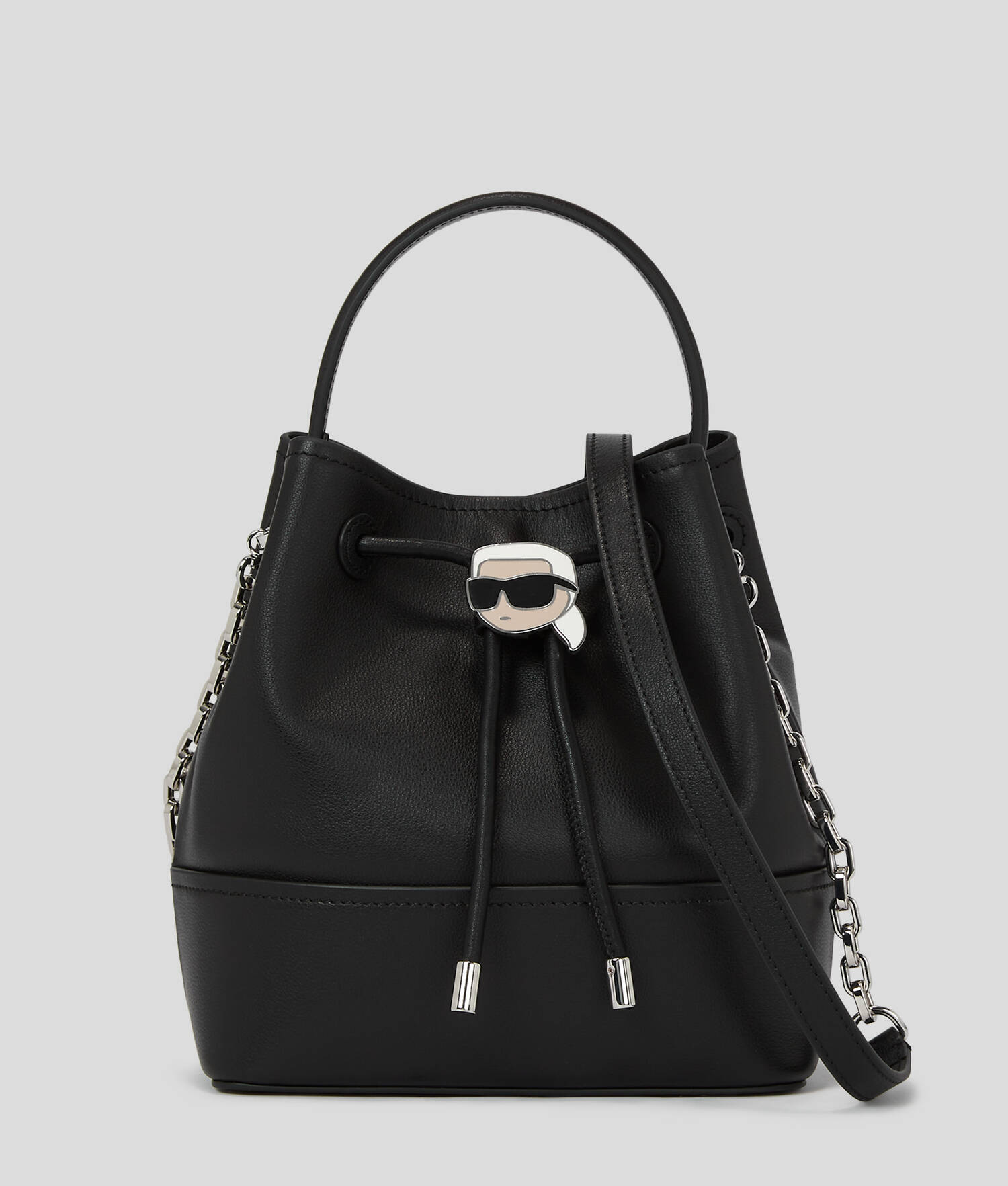 SAC SEAU EN CUIR K/IKONIK