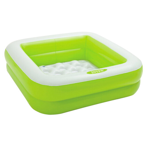 Piscina infantil quadrada inflável Intex 86x86x25 cm