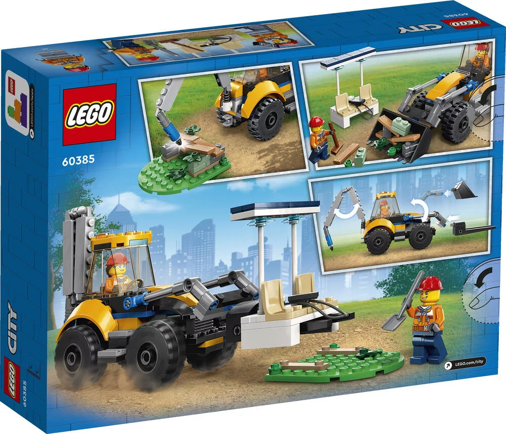 LEGO®CITY 60385 - LA PELLETEUSE DE CHANTIER