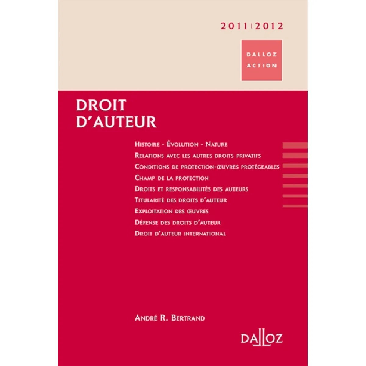 Droit d'auteur · Occasion
