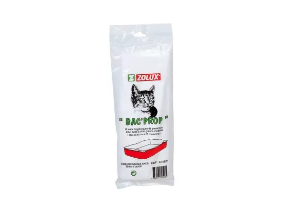 Sacs de protection pour litière 50x38cm (Lot de 12)