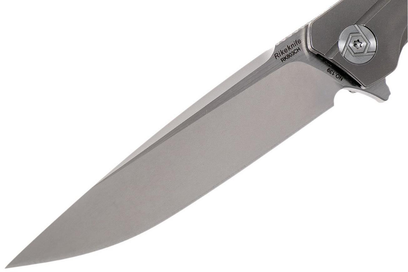 Rike RK803CH-DG Dark Grey, Carbonfiber Inlay zakmes