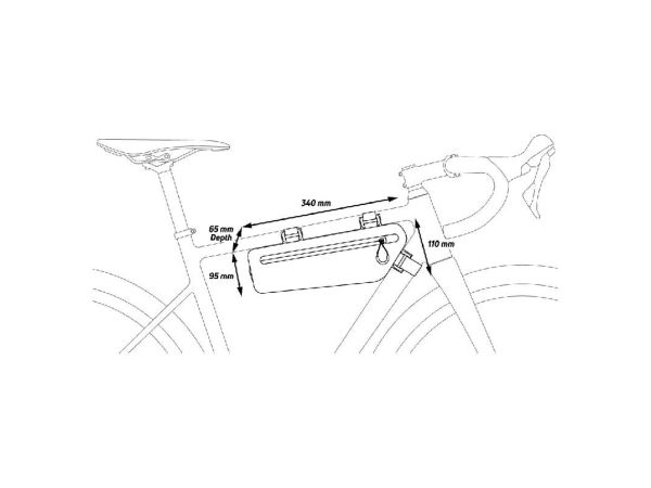 Zefal Z Adventure C2 Steltaske, 2,5L