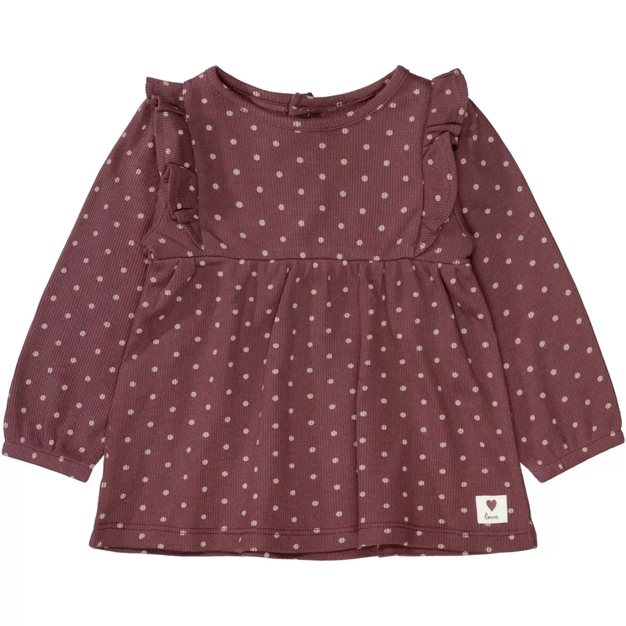 STACCATO Tunika plum gemustert