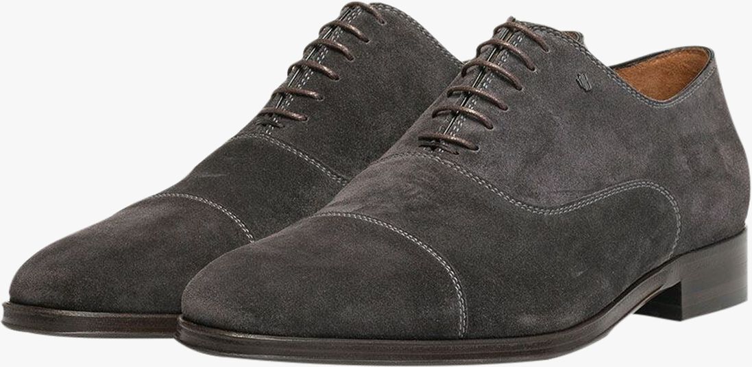 VAN BOMMEL grijze van bommel nette schoenen sbm-30088