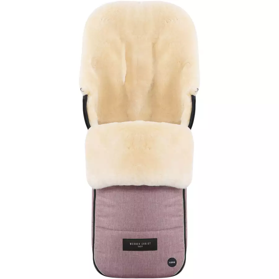 Werner Christ Baby Fußsack FLIMS LUXE rose