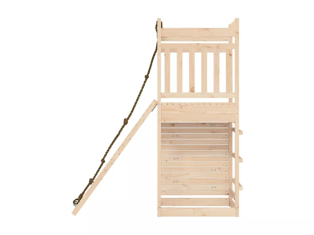 Aire de jeux d'extérieur bois de pin massif