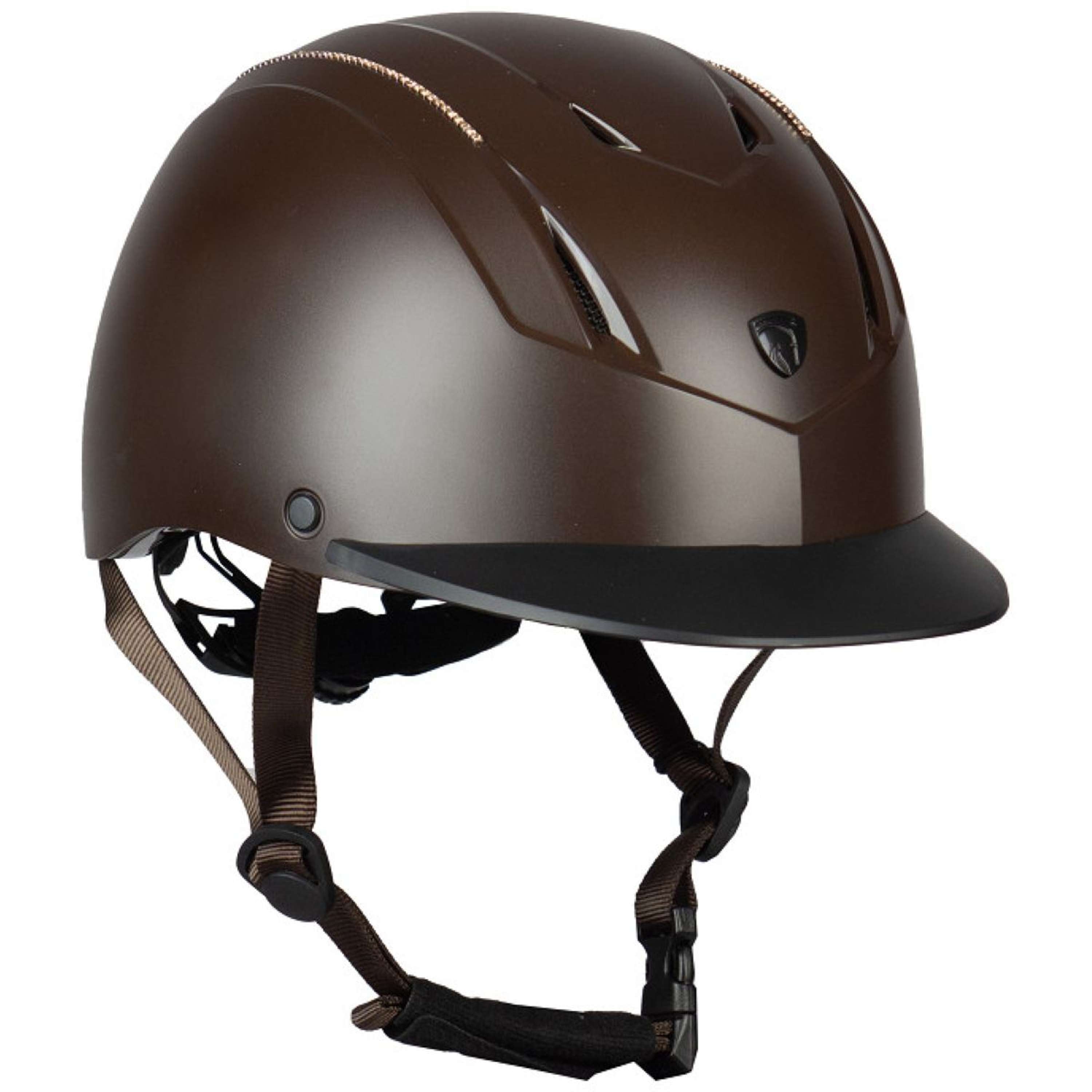 HORKA Cap Dali Strass Bruin/Rosegoud