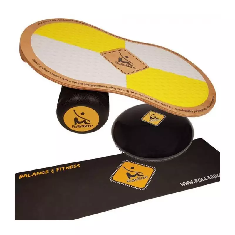 Planche équilibre ROLLERBONE EVA Pro Set + Softpad + Carpet