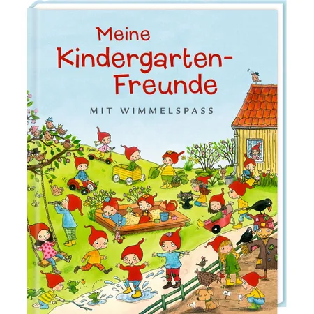Coppenrath Verlag Freundebuch: Meine Kindergarten-Freunde - Mit Wimmelspaß, Format: 16 x 19,5