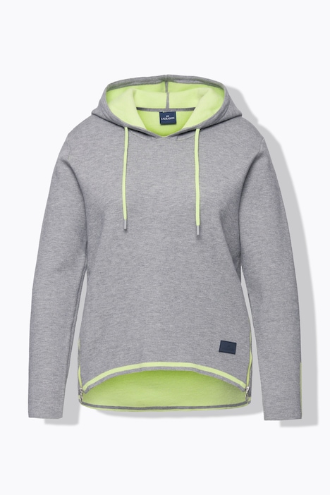 Hoodie, Doubleface, Kapuze, Langarm