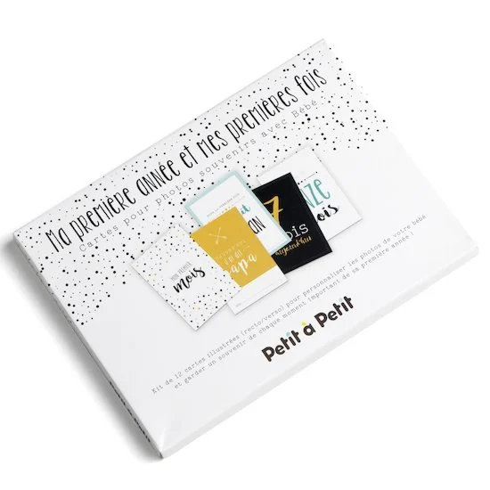 Set cartes 1ere année   Multicolore        de               Petit à petit
