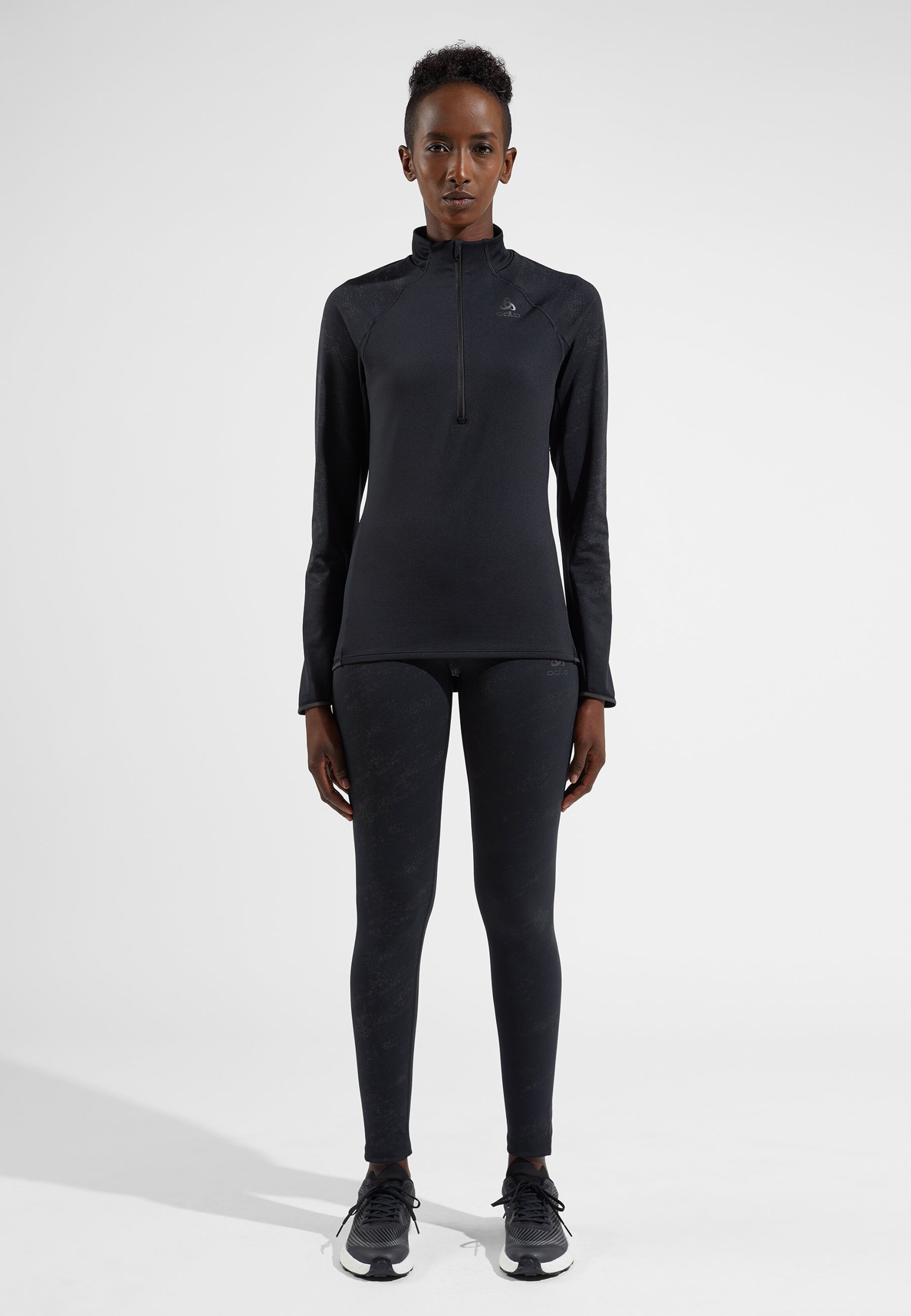 Zeroweight Reflect Print Lauftights in black