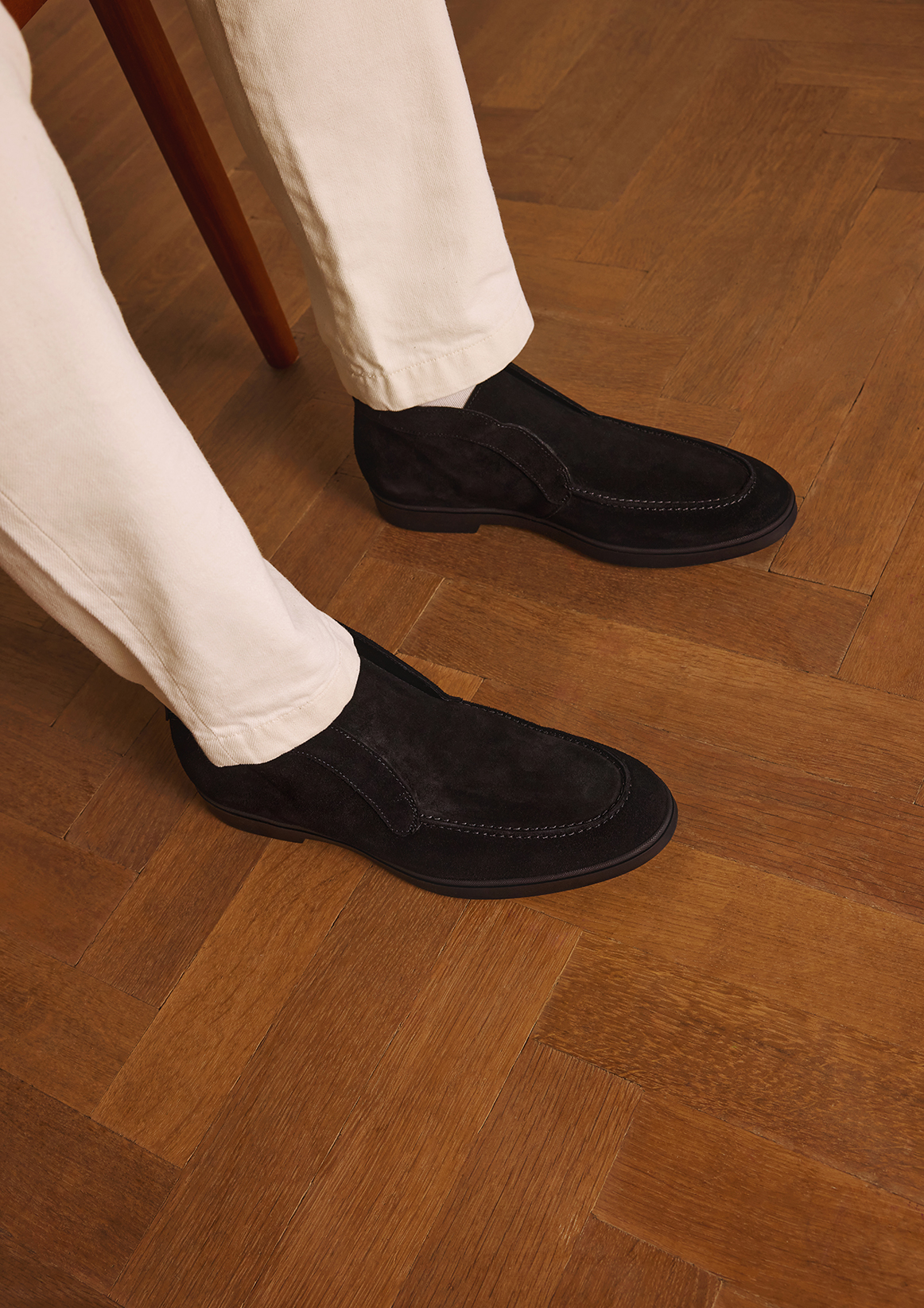 Bruine suède chelsea boots