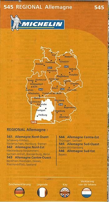 MICHELIN - 545 ALLEMAGNE SUD OUEST 1 300 000