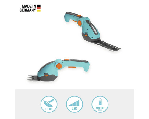 GARDENA ComfortCut snoerloze gras- en struikschaar