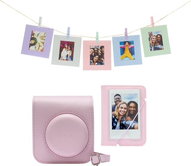 Fujifilm Instax Mini 12 tilbehørssæt (pink)