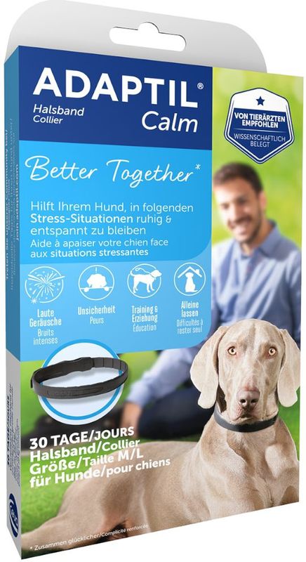 Adaptil - Halsband - Kalmerend - Voor Honden - Feromonen