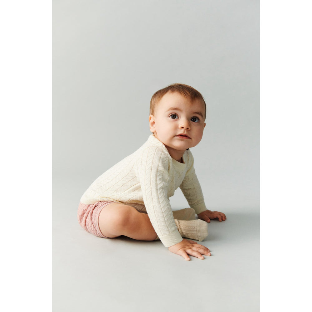 Køb FUB Ecru Baby Zigzag Crew
