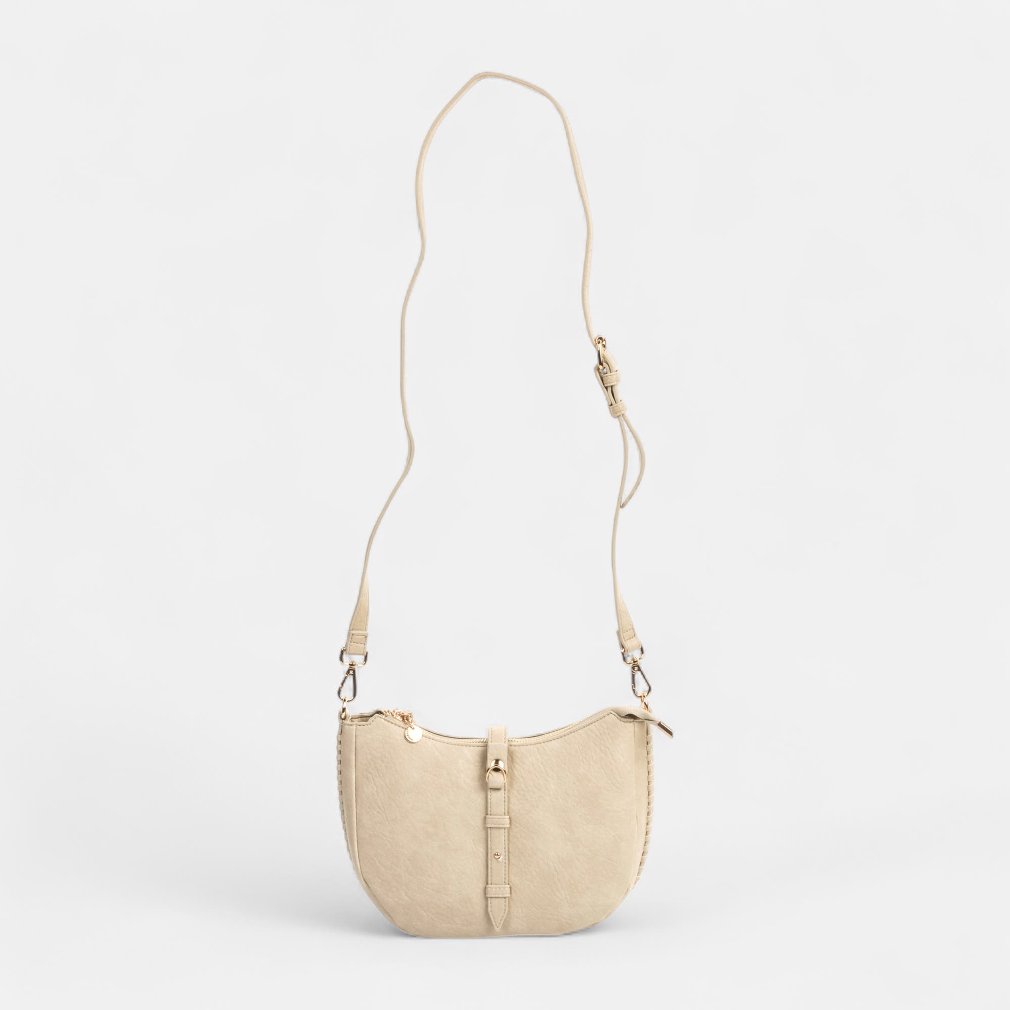 Sac bandoulière beige
