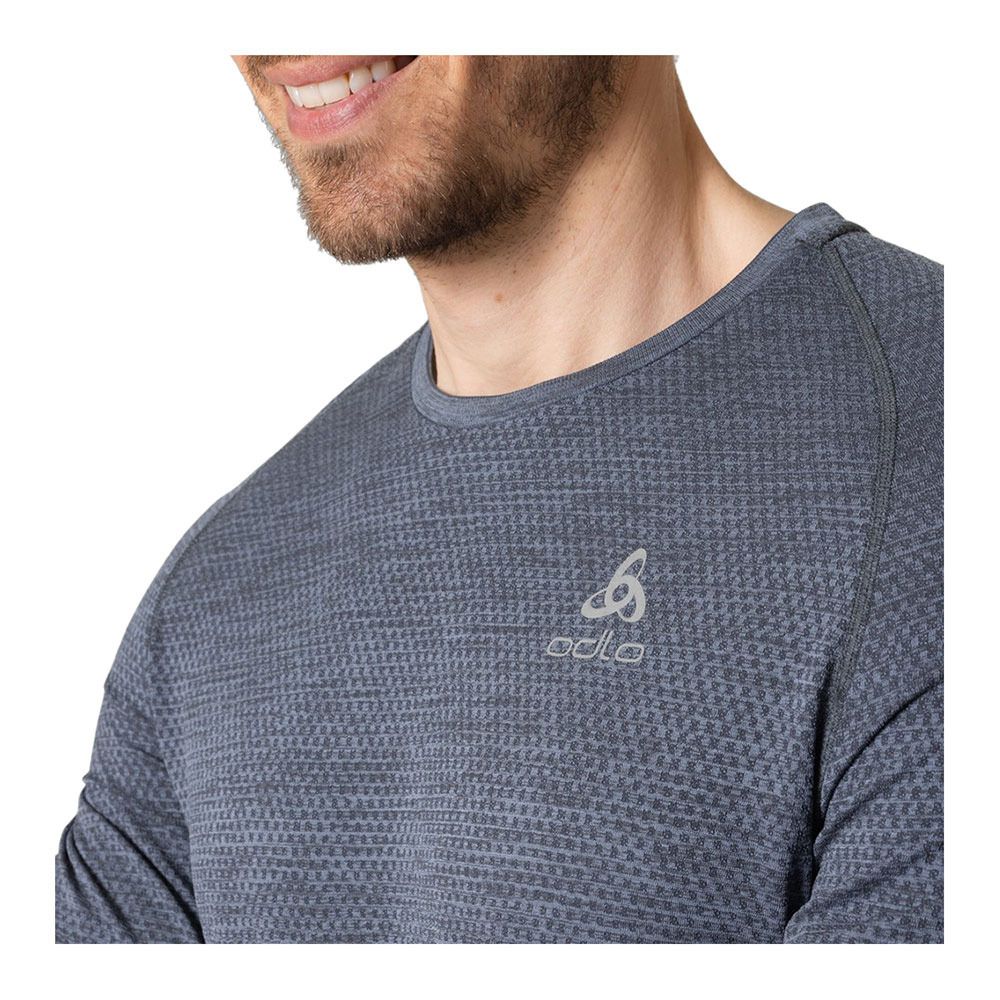 Odlo ESSENTIAL SEAMLESS - Maillot Homme folkstone gray melange